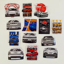 Set de 13 Stickers de Carros JDM y Autos Japoneses
