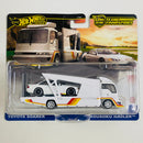 2025 Hot Wheels Premium Car Culture Team Transport Toyota Soarer y camión Kousoku Hauler con Llantas de Goma RR