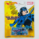 2016 Hot Wheels Premium Pop Culture Marvel The Black Widow Combat Medic azul Llantas de Goma RR base ZAMAC