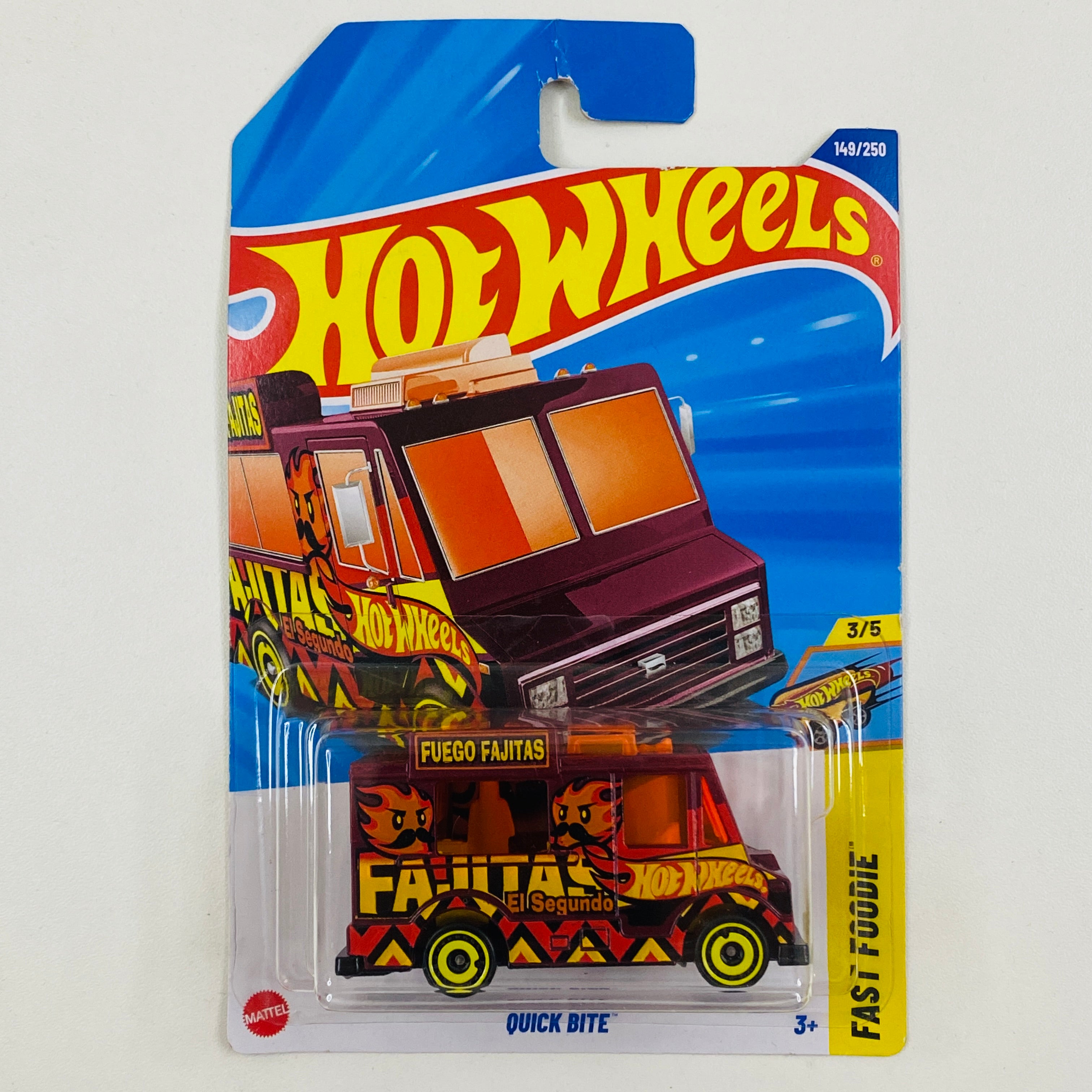 2025 Hot Wheels NETFLIX Let's Race Fast Foodie Quick Bite granate AD