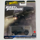 2025 Hot Wheels Premium Fast & Furious Rápidos y Furiosos Land Rover Defender 110 negro Llantas de Goma RR