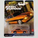 2025 Hot Wheels Premium Fast & Furious Rápidos y Furiosos Alfa Romeo Giulia Sprint GTA naranja Llantas de Goma RR
