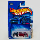 2004 Hot Wheels First Editions Suzuki GSX-R/4 rojo metálico con negro 5DOT Primera Edición