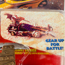 1995 Hot Wheels Road Wars Maniax Street Cleaver Set - Incluye Lanzador de Batalla y Accesorios