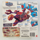 1995 Hot Wheels Road Wars Crash Calvary The Extinguisher Set - Incluye Lanzador de Batalla y Accesorios