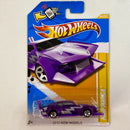 2012 Hot Wheels New Models Mad Manga morado metálico 5SP Primera Edición