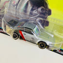 2024 Hot Wheels Premium Pop Culture Cyberpunk 2077 Keanu Reeves Porsche 911 Turbo (930) plata metálico Llantas de Goma RR