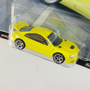 2022 Hot Wheels Premium Car Culture Mountain Drifters 95 Toyota Celica GT-Four amarillo Llantas de Goma RR Primera Edición