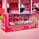 2023 Hot Wheels Premium Barbie The Movie 1956 Corvette Collector Set de 4 con Llantas de Goma RR