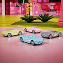 2023 Hot Wheels Premium Barbie The Movie 1956 Corvette Collector Set de 4 con Llantas de Goma RR