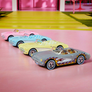 2023 Hot Wheels Premium Barbie The Movie 1956 Corvette Collector Set de 4 con Llantas de Goma RR