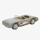 2023 Hot Wheels Premium Barbie The Movie 1956 Corvette Collector Set de 4 con Llantas de Goma RR