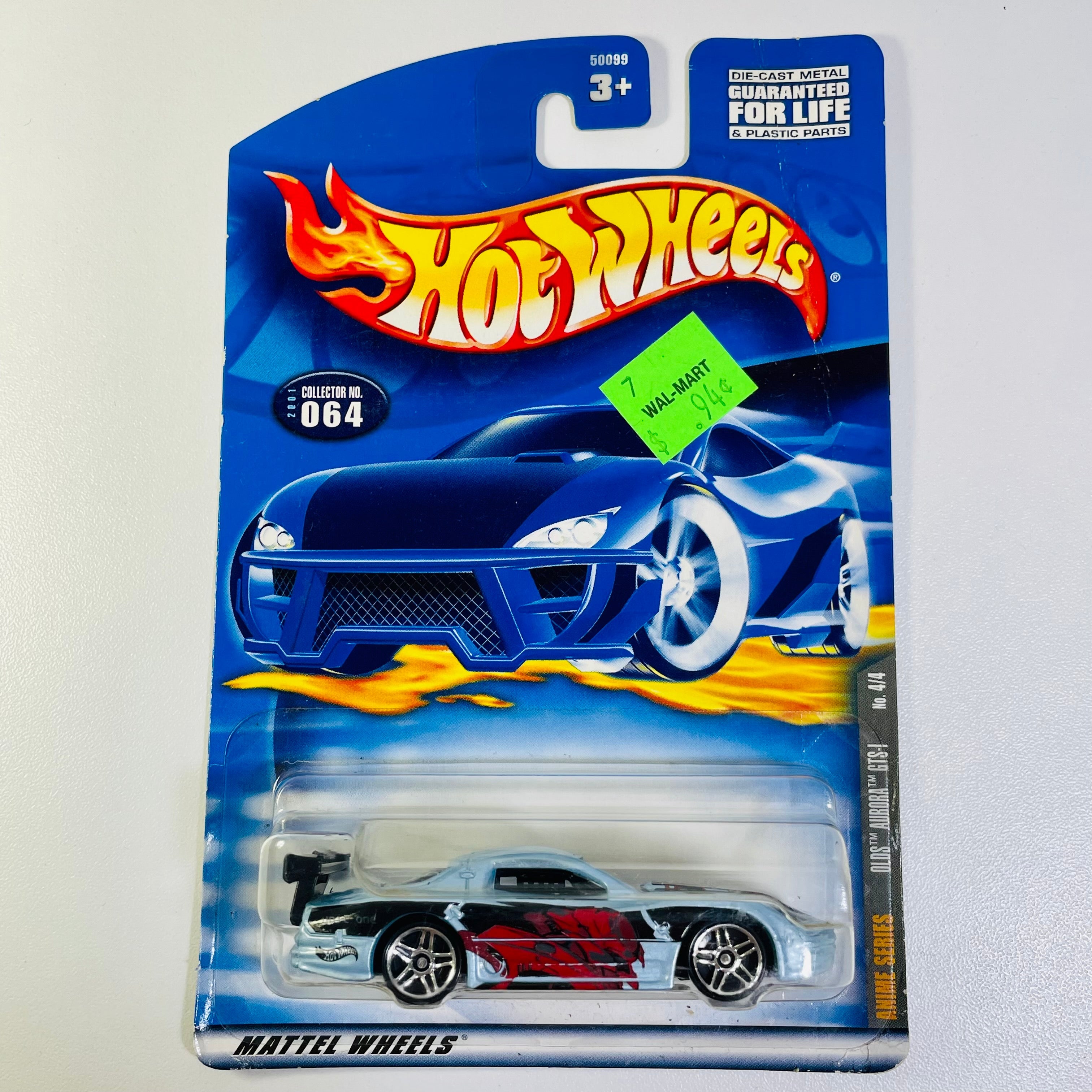 2001 Hot Wheels Anime Olds Aurora GTS-1 064 celeste PR5