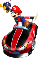 2021 Hot Wheels Mario Kart Mario Wild Wing rojo MK Primera Edición