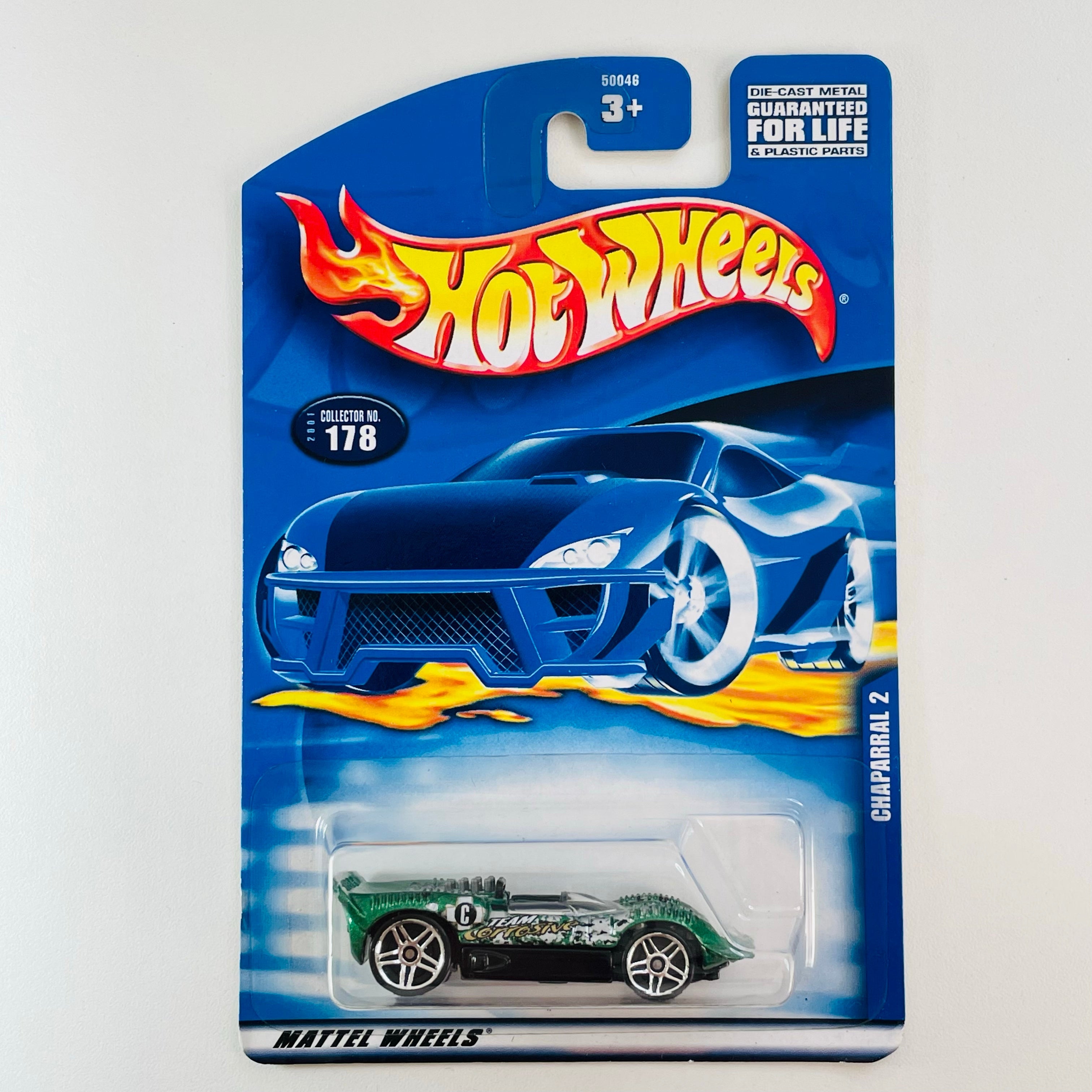 2001 Hot Wheels Chaparral 2 178 verde PR5