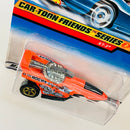 1999 Hot Wheels Car-toon Friends Series Rocky y Bullwinkle XT-3 naranja 5SP