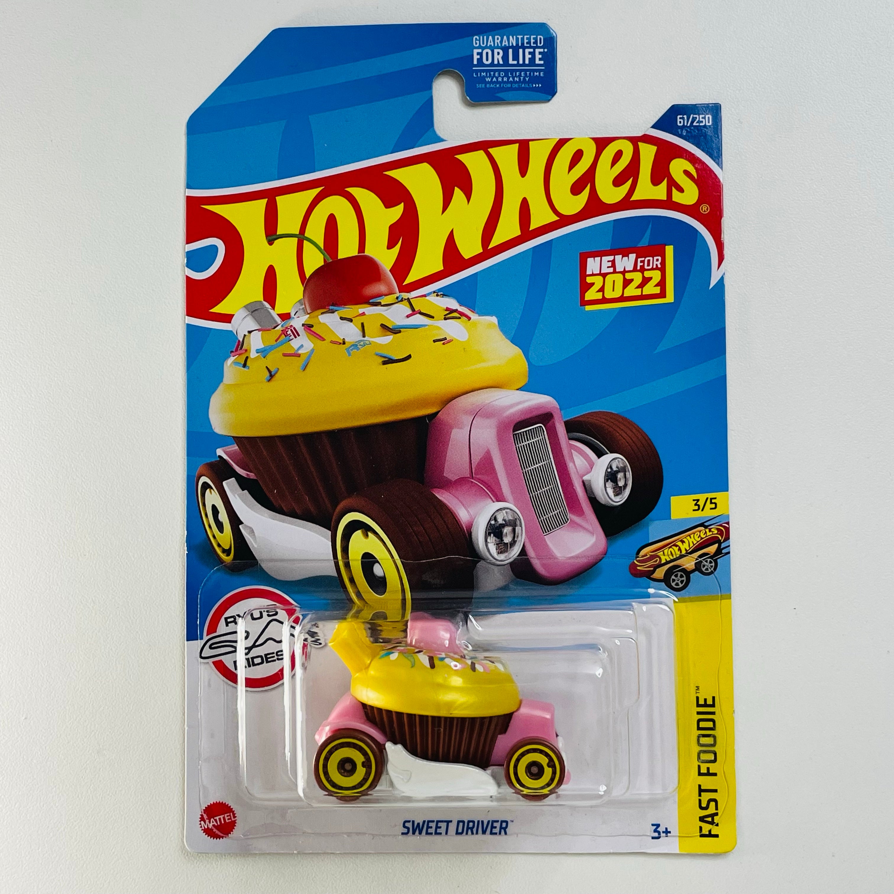 2022 Hot Wheels Fast Foodie Sweet Driver dorado AD