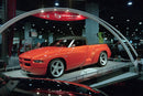1998 Hot Wheels First Editions Dodge Sidewinder naranja fluorescente 5SP variante Tarjeta Auto Azul Primera Edición