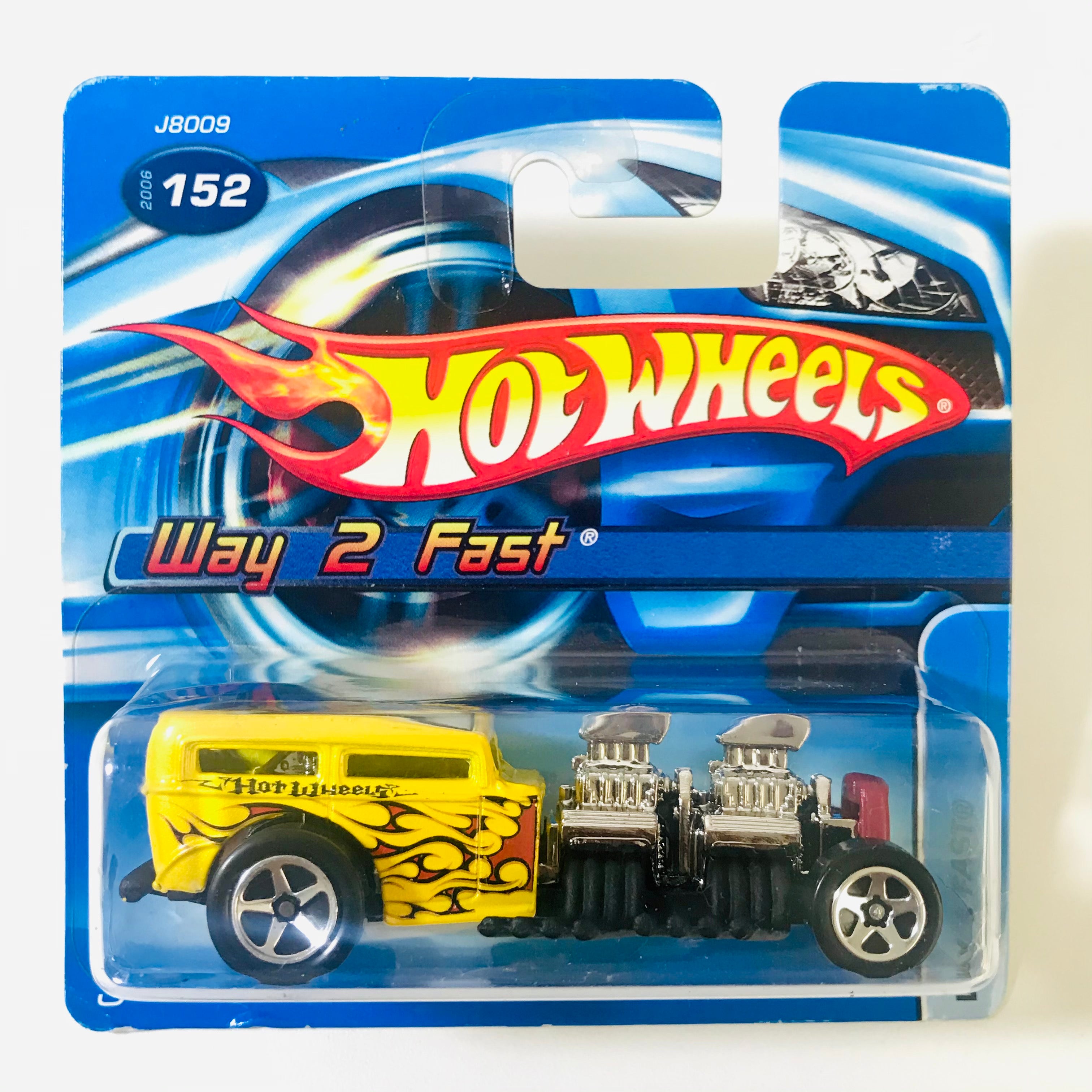 2006 Hot Wheels Way Fast 152 amarillo 5SP Blíster Europeo