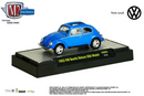 2015 M2 Machines Auto-Thentics Limited Edition Volkswagen 1953 VW Beetle Deluxe USA Model VW03 azul Llantas de Goma
