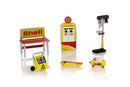 2025 Greenlight Shop Tool Accesories Shell Oil Accesorios Diorama Taller Mecánico