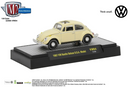 2017 M2 Machines Auto-Thentics Limited Edition 1/5,380 Volkswagen 1967 VW Beetle Deluxe U.S.A Model VW04 beige Llantas de Goma