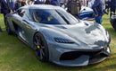 2022 Hot Wheels HW Turbo Koenigsegg Gemera gris 10SP Primera Edición