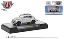 2021 M2 Machines Auto-Thentics Limited Edition Volkswagen 1953 VW Beetle Deluxe U.S.A. Model R66 plata Llantas de Goma