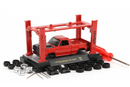 2023 M2 Machines Model Kit Limited Edition 1/9250 1976 Dodge Adventurer 150 Custom R61 rojo Llantas de Goma