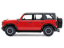2025 Greenlight Showroom Floor 2024 Ford Bronco rojo Llantas de Goma