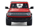2025 Greenlight Showroom Floor 2024 Ford Bronco rojo Llantas de Goma