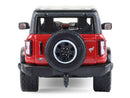2025 Greenlight Showroom Floor 2024 Ford Bronco rojo Llantas de Goma