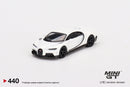 2022 Mini GT MiJo Exclusives 1:64 Limited Edition 1/4,800 Bugatti Chiron Super Sport blanco Llantas de Goma
