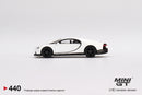 2022 Mini GT MiJo Exclusives 1:64 Limited Edition 1/4,800 Bugatti Chiron Super Sport blanco Llantas de Goma