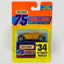 1997 Matchbox 75 Challenge Limited Edition 1/10,000 Plymouth Prowler dorado metálico