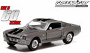 2014 Greenlight Hollywood Gone in 60 Seconds 60 Segundos 1967 Ford Mustang - Eleanor gris Llantas de Goma