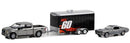 2023 Greenlight Hollywood Hitch & Tow Gone in 60 Seconds 2020 Ford F-150 XL, 1967 Ford Mustang "Eleanor" y Enclosed Car Hauler