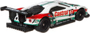 2020 Hot Wheels Premium Car Culture Team Transport Castrol 2016 Ford GT Race y camión Ford C-800 con Llantas de Goma RR - Detalle Burbuja