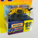1997 Matchbox 75 Challenge Limited Edition 1/10,000 Stinger dorado metálico