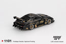 2026 Mini GT MiJo Exclusives 1:64 Limited Edition Mazda RX-7 LB-Super Silhouette FD-NILES negro Llantas de Goma