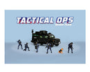 2026 American Diorama MiJo Exclusives 1:64 Limited Edition Tactical OPS Bravo Team Figuras Equipo Táctico SWAT