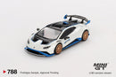 2025 Mini GT MiJo Exclusives 1:64 Limited Edition Lamborghini Huracan STO Bianco Asopo blanco Llantas de Goma