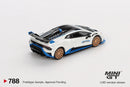2025 Mini GT MiJo Exclusives 1:64 Limited Edition Lamborghini Huracan STO Bianco Asopo blanco Llantas de Goma