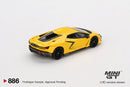 2025 Mini GT MiJo Exclusives 1:64 Limited Edition Lamborghini Revuelto Giallo amarillo Llantas de Goma