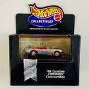 2000 Hot Wheels Collectibles Limited Edition 68 Custom Firebird Convertible Pontiac ZAMAC Llantas Redline RL