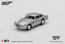 2025 Mini GT MiJo Exclusives 1:64 Limited Edition James Bond 007 Operación Trueno Aston Martin DB5 plata Llantas de Goma