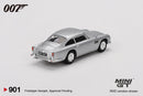 2025 Mini GT MiJo Exclusives 1:64 Limited Edition James Bond 007 Operación Trueno Aston Martin DB5 plata Llantas de Goma