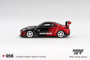 2025 Mini GT MiJo Exclusives 1:64 Limited Edition Toyota GR86 HKS TYPE R ADVAN 2022 Tokyo Auto Salon negro con rojo Llantas de Goma