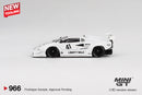 2025 Mini GT MiJo Exclusives 1:64 Limited Edition Lamborghini Countach LB-WORKS 2024 Tokyo Auto Salon blanco Llantas de Goma Primera Edición