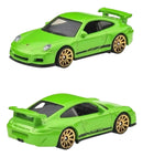 2025 Hot Wheels Fast & Furious Rápidos y Furiosos 5 Pack Set de 5 - 68 Plymouth Barracuda Formula S, 70 Dodge Charger R/T, 1966 Chevrolet Impala, Nissan Silvia S13, Porsche 911 GT3 RS